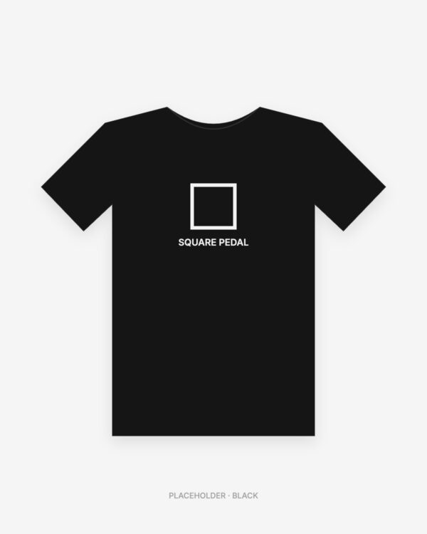 Placeholder tee in Black