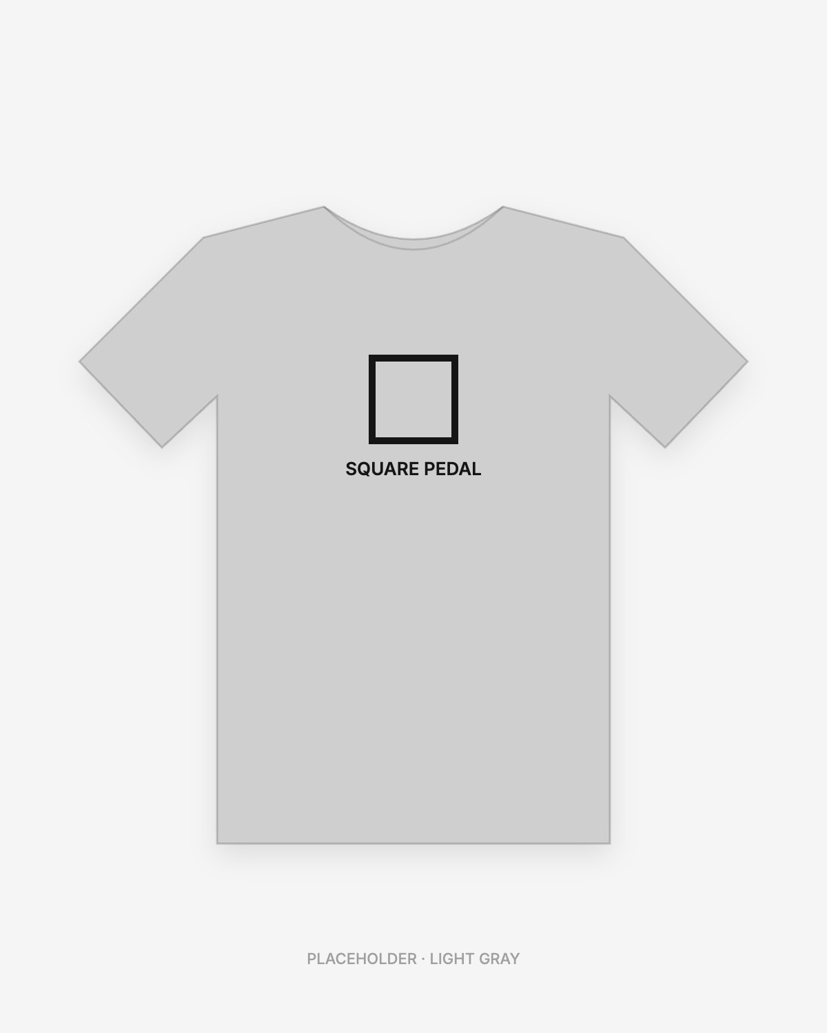 Placeholder tee in Light Gray